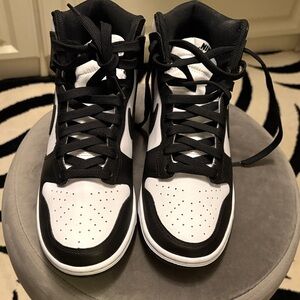 Nike Dual-Tone High-Top Sneakers